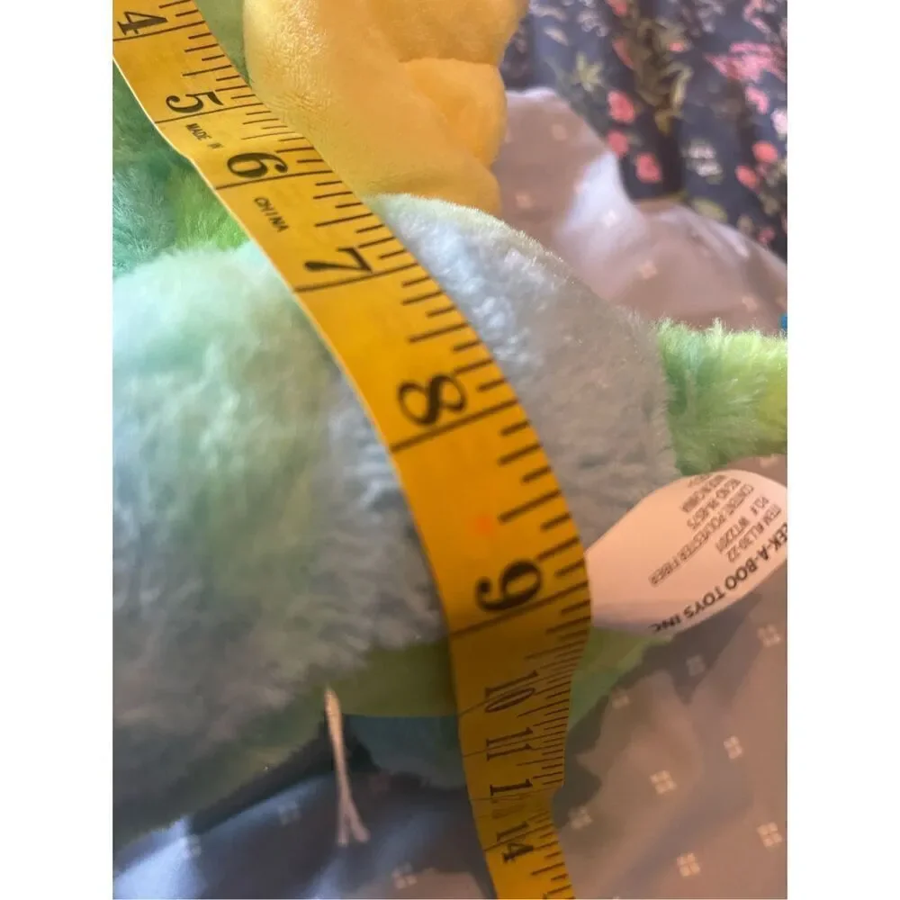 Peek-a-boo Toys Inc Kids Multicolor Polyester Fiber Dragon Plush Toy